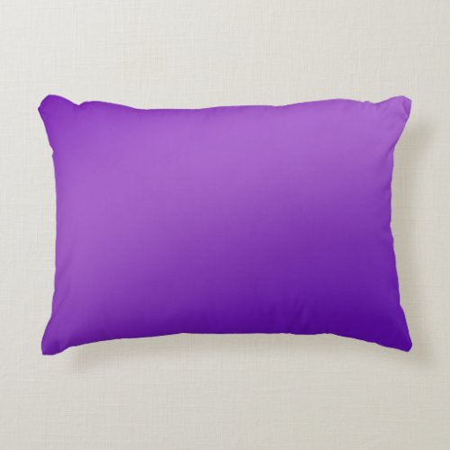 Simple and Elegant Purple Polyester Accent Pillow