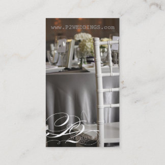 Simple and Elegant Wedding Design Business Cards