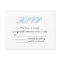 Simple and Elegant Wedding Reception RSVP
