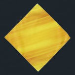 Simple And Interesting Ocher Bandana<br><div class="desc">Elegant and simple ocher background pattern.</div>