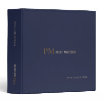 simple and modern dark-blue binder with name simple and modern dark-blue binder with name