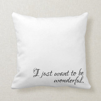 Simple and Modern, Decorative Pillow