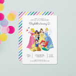 Simple and Modern Disney Princess Birthday  Invitation<br><div class="desc">Invite all your family and friends to your child's Birthday with these simple and sweet Disney Princess invitations. Personalize by adding all your party details!</div>