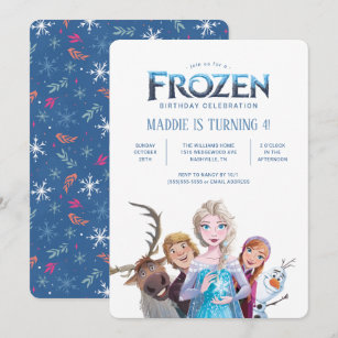 Disney Frozen Invitations Invitation Templates Zazzle