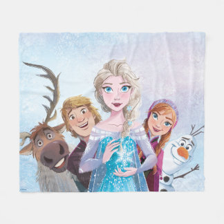 Simple and Modern Frozen Fleece Blanket