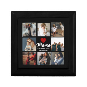 Simple and Modern   Photo Collage for Mama Gift Box