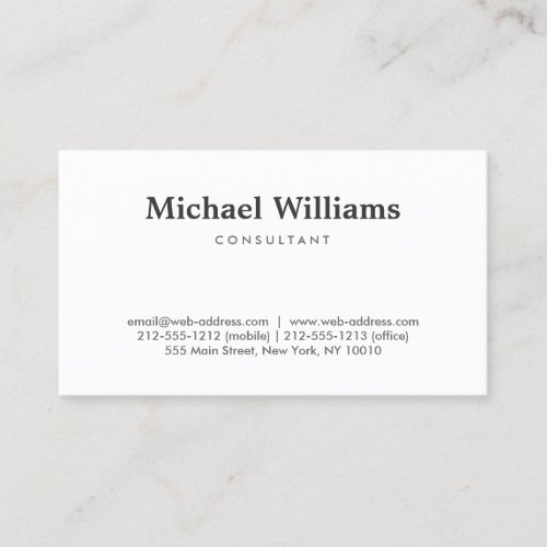 Simple and Professional Business Card Templates