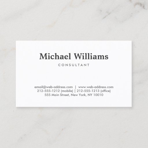 Customizable Simple and Professional Business Card Templates