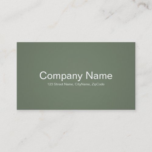 Simple and Professional Green Business Cards