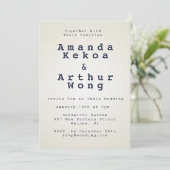 Simple And Russian Wedding Invitation by ICIDEM at Zazzle