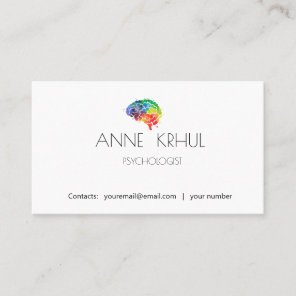Simple and sophisticated business card