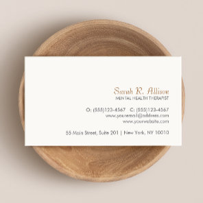 Simple and Sophisticated Business Card