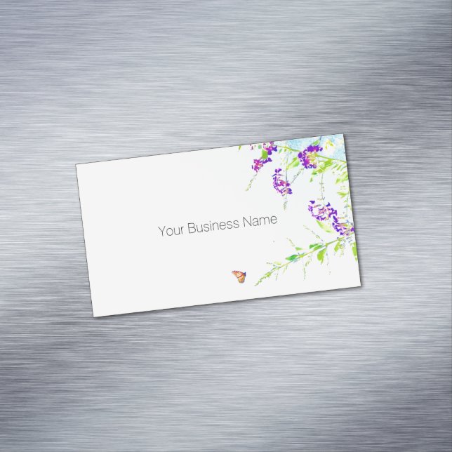 Simple and Sweet Business Card Magnet (In Situ)