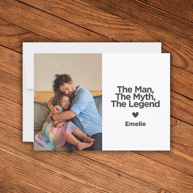 Simple and Sweet Quote Personalized Dad Card (Creator Uploaded)