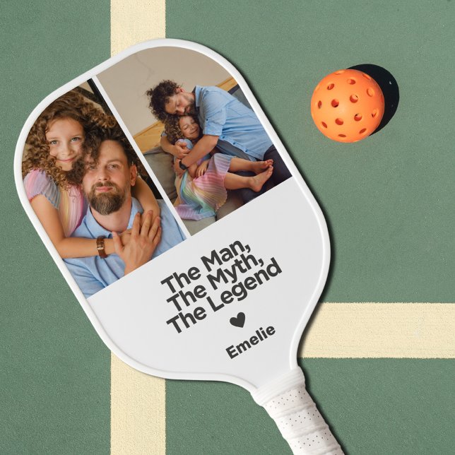 Simple and Sweet Quote Personalized Dad Gift Pickleball Paddle (Creator Uploaded)