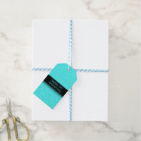 Simple Aqua Blue Anniversary Gift
