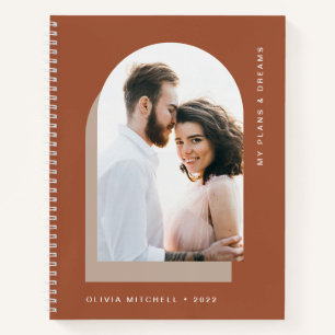 Simple Arch   Modern Terracotta with Photo Notebook