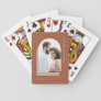 Simple Arch | Modern Terracotta with Photo Playing Cards