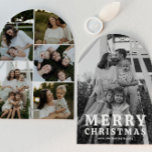 Simple Arch Photo Christmas Cards<br><div class="desc">Arch Photo Christmas Cards - Six photo slots to be personalized by you!</div>