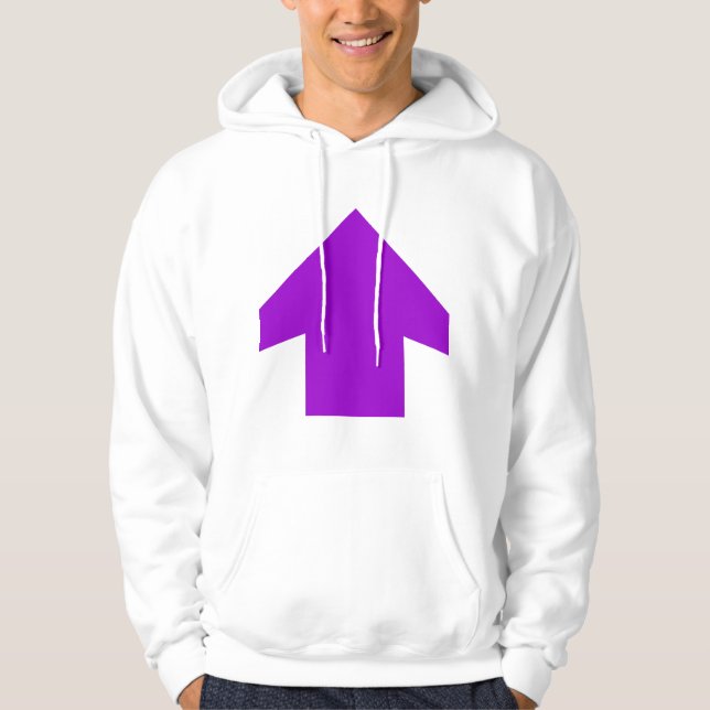 Simple Arrow 01 Hoodie (Front)