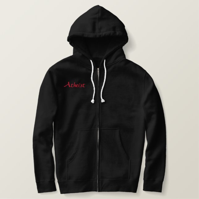 Simple Atheist Hoody (Design Front)