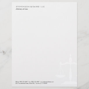 Simple Attorney Letterhead
