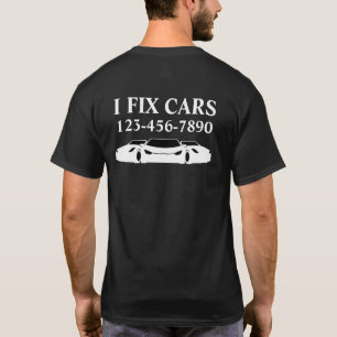 Simple Auto Mechanic Work Uniform Shirts