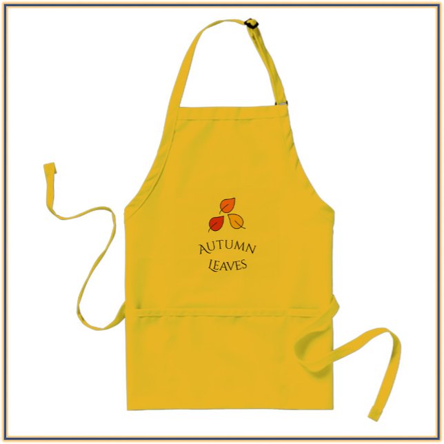 Simple Autum Leaves Apron (Creator Uploaded)