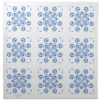 Simple Azulejo Cloth Napkin