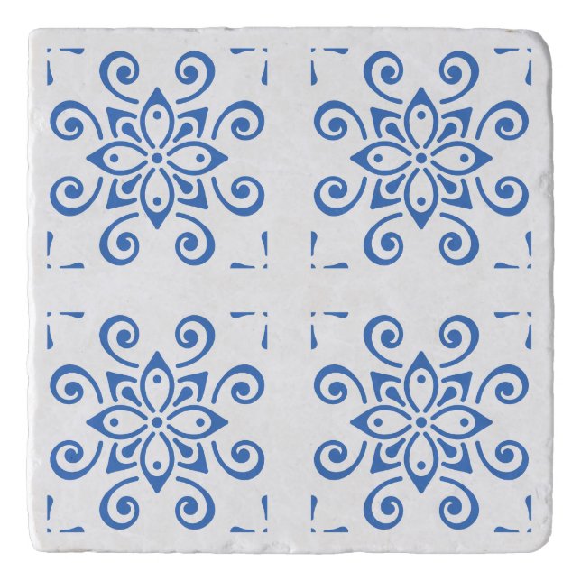 Simple Azulejo coaster (Front)