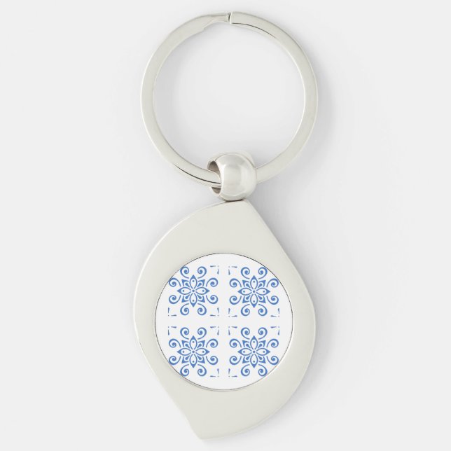 Simple Azulejo Keychain (Front)