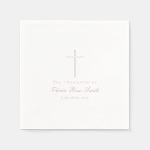 Simple Baby Dedication/Baptism Napkin