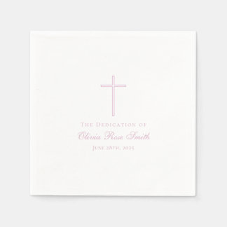 Simple Baby Dedication/Baptism Napkin