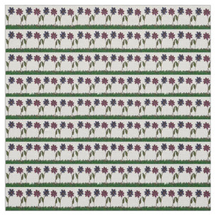 Simple baby flower design fabric