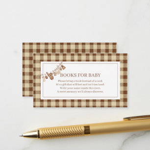 Simple Baby Is Brewing Doodle Coffee Baby Shower Enclosure Card