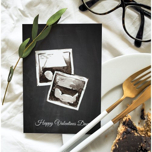 Simple Baby Is Coming Happy Valentines Day Gift Holiday Card