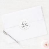 Simple Baby shower envelope seal | Zazzle