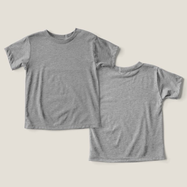 Simple Baby +  Toddler T-shirt (Design Front & Back)