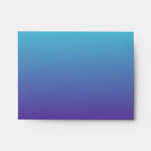 Simple Background Gradient Turquoise Blue Purple Envelope