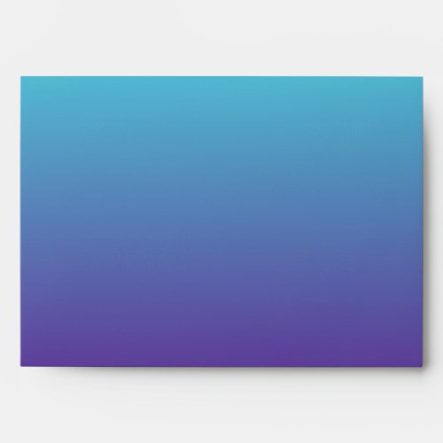 Simple Background Gradient Turquoise Blue Purple Envelope