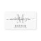 Simple Barber Hair Stylist Modern Script Business 
