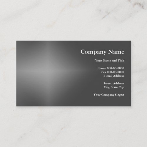 Simple Basic Business Card