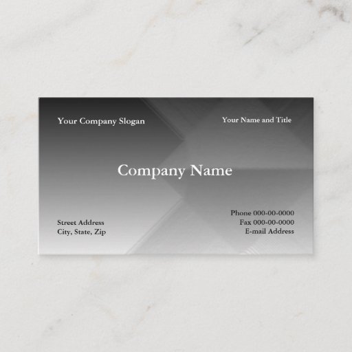 Customizable Simple Basic Business Card
