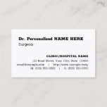 [ Thumbnail: Simple, Basic & Minimalist Business Card ]