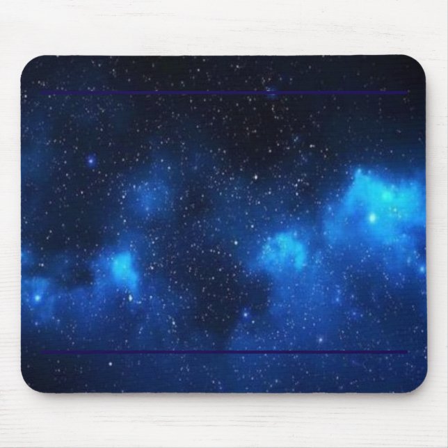 Simple, Basic, Simple, Universe Mouse Cover Mouse Pad (Front)
