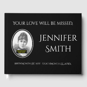 Simple, Basic Sympathies Guestbook