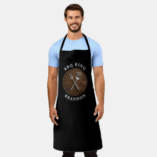 Simple BBQ King Grilling for Dad Apron