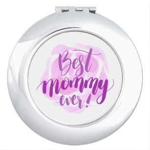 Simple Best Mom Ever Mother's Day   Compact Mirror