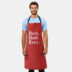 Simple Best "Your Text" Ever typography Apron