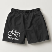 Simple Bicycle Funny Boxers at Zazzle